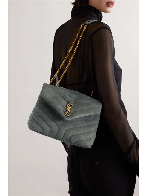 loulou bag ysl all black|YSL small loulou suede.